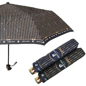 [단체] 피에르가르뎅 3단 수동 마린스트라이프 우산