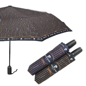 [단체] 피에르가르뎅 3단 완전자동 마린스트라이프 우산