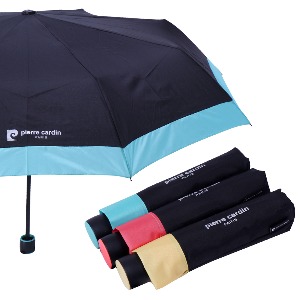 [단체] 피에르가르뎅 3단 수동 컬러보더 우산